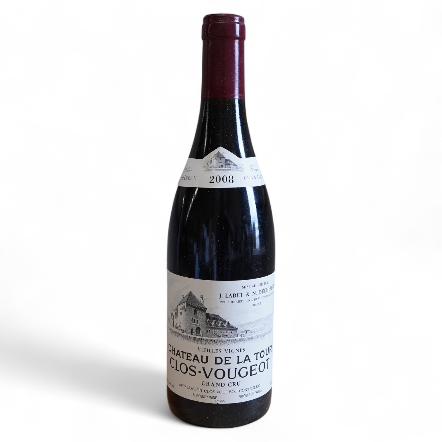 Labet & Dechelette, Château de La Tour, Clos de Vougeot Vieilles Vignes Grand Cru, 2008